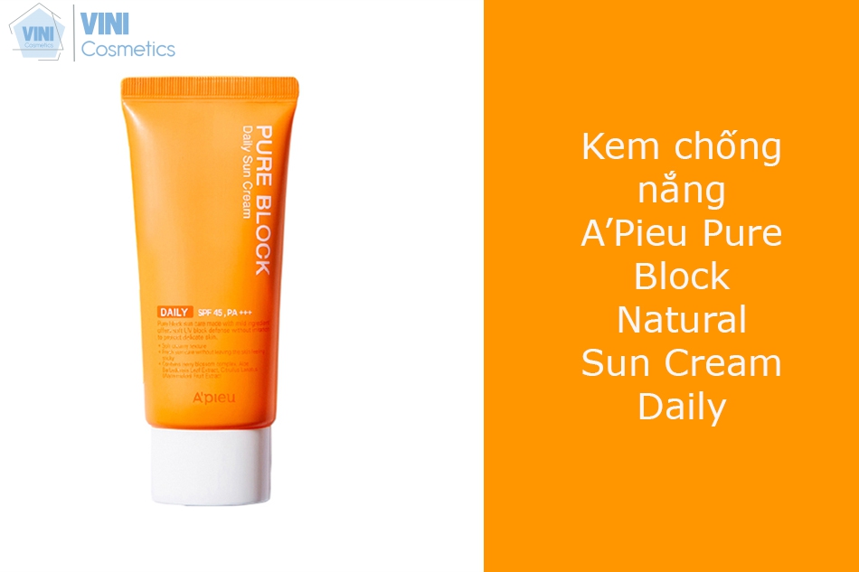 Kem chống nắng A’Pieu Pure Block Natural Sun Cream Daily