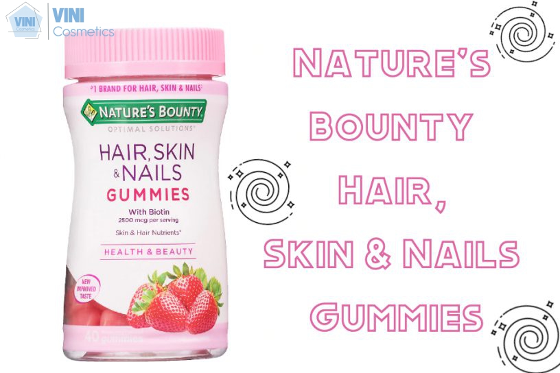 REVIEW] Kẹo dẻo Nature's Bounty Hair Skin & Nails Gummies
